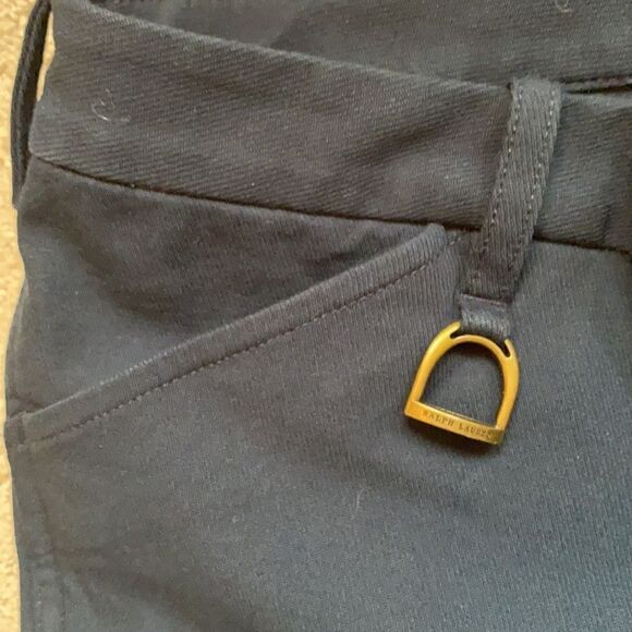 Ralph Lauren 2 Tone legging pants. Size 4. Excellent condition. - Picture 3 of 9